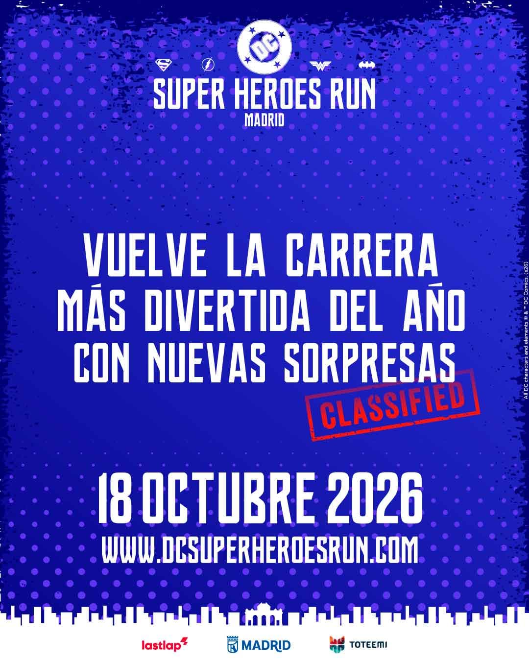 DC SUPERHEROES RUN 2026