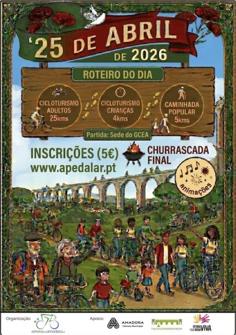 25th April Route Bicycle Ride