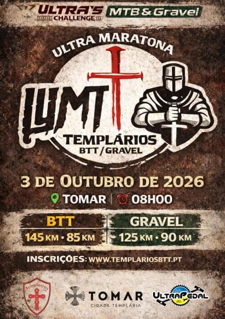 UMT - Ultra Maratona Templários - BTT/Gravel