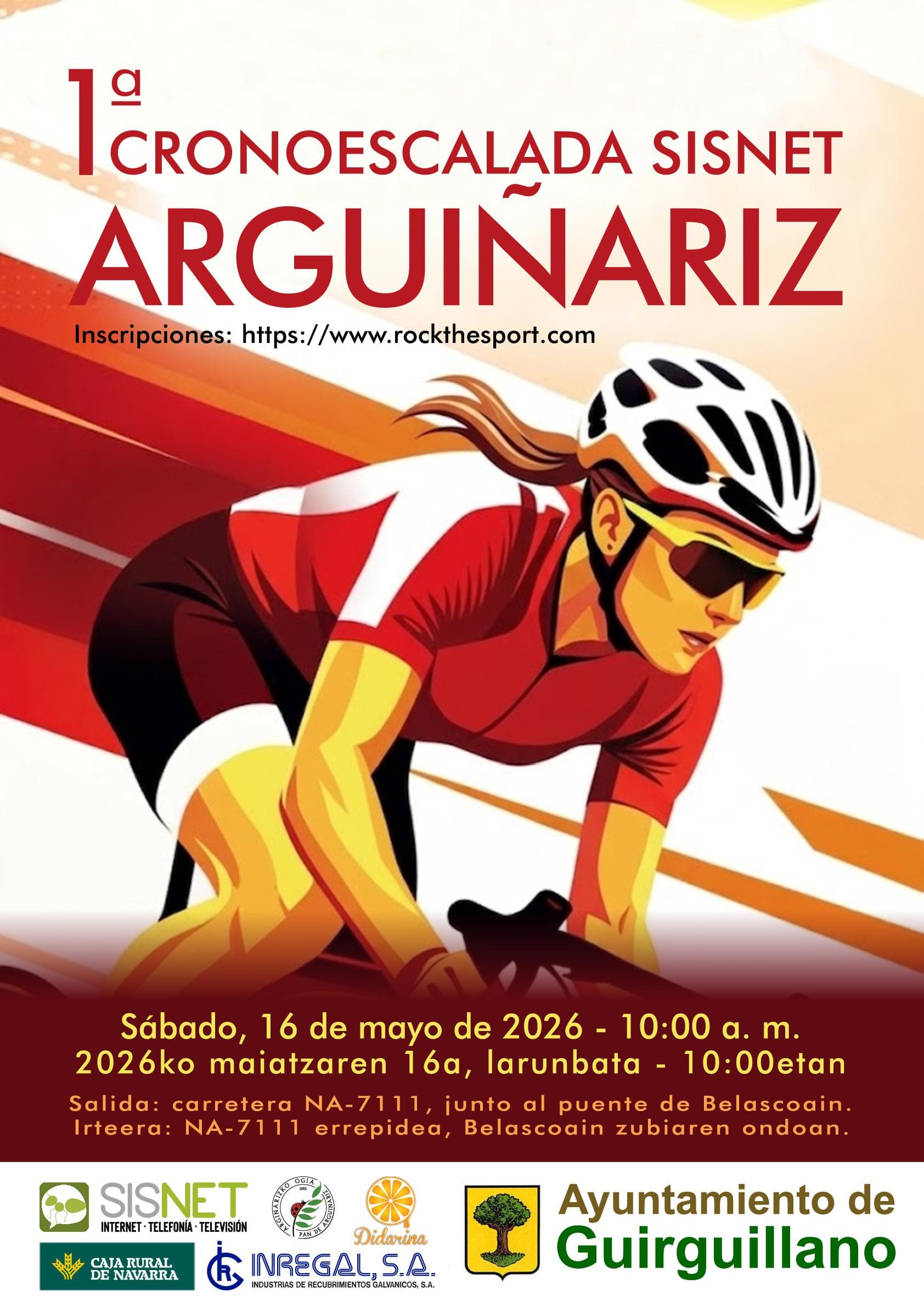 1ª Cronoescalada SISNET Arguiñariz