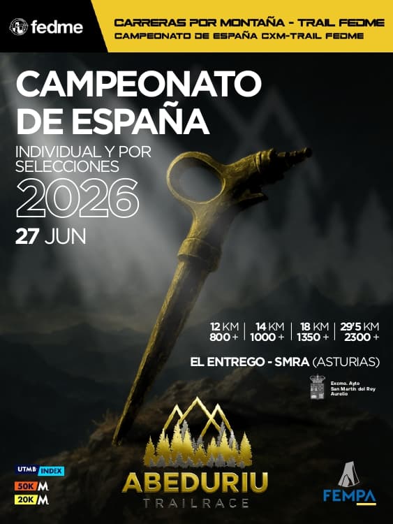 Campeonato de Espanha Ind. e SSAA de Corridas por Montanha. Abeduriu Trail Race