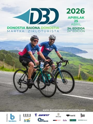 Donostia Baiona Donostia Marcha Cicloturista 2026