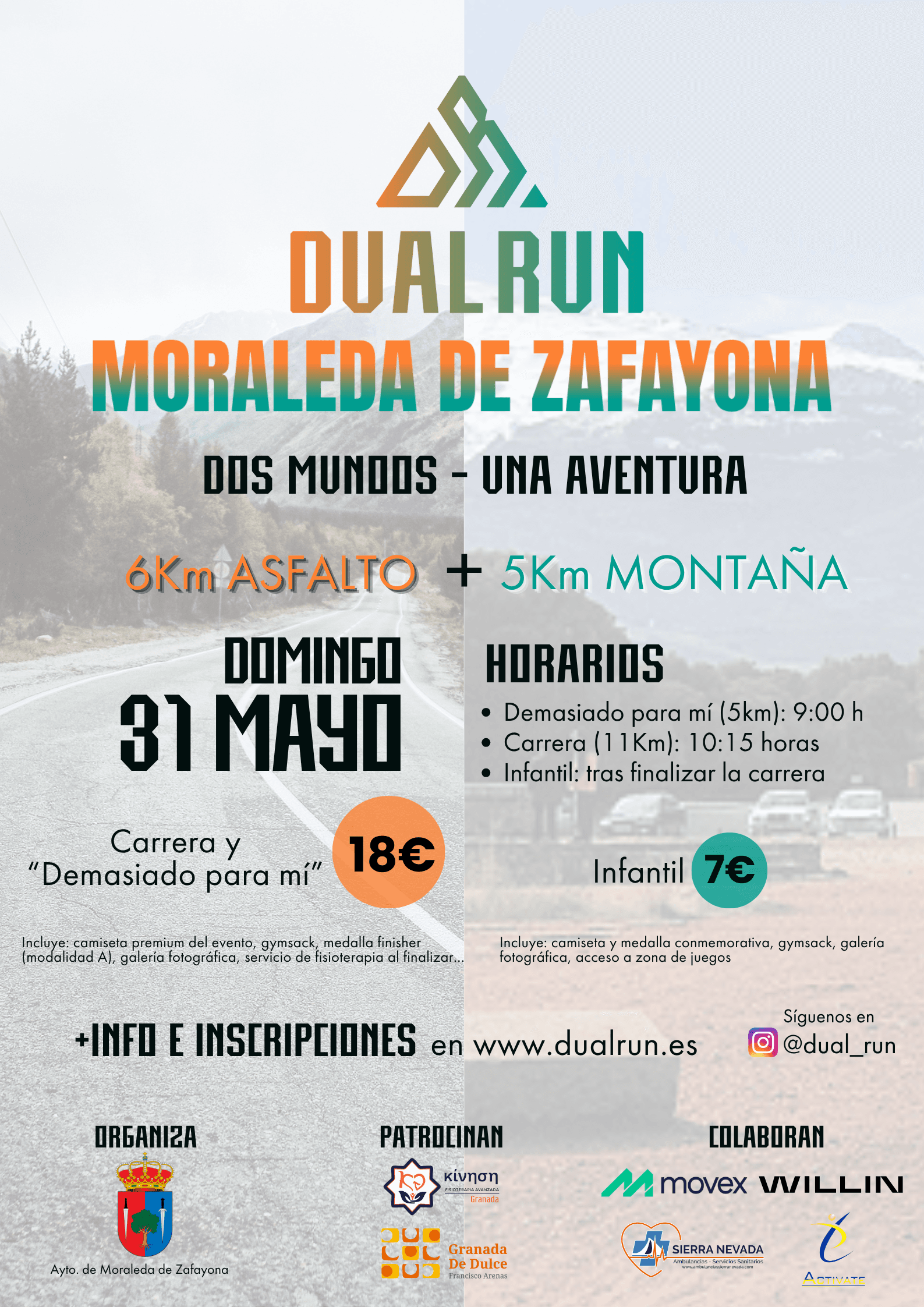 DUAL RUN Moraleda de Zafayona, Granada