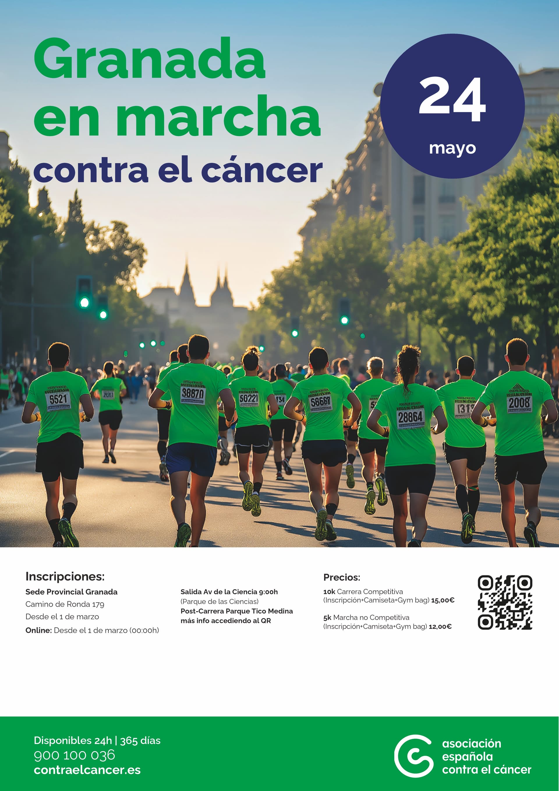 Granada Em Marcha Contra o Cancro 2026