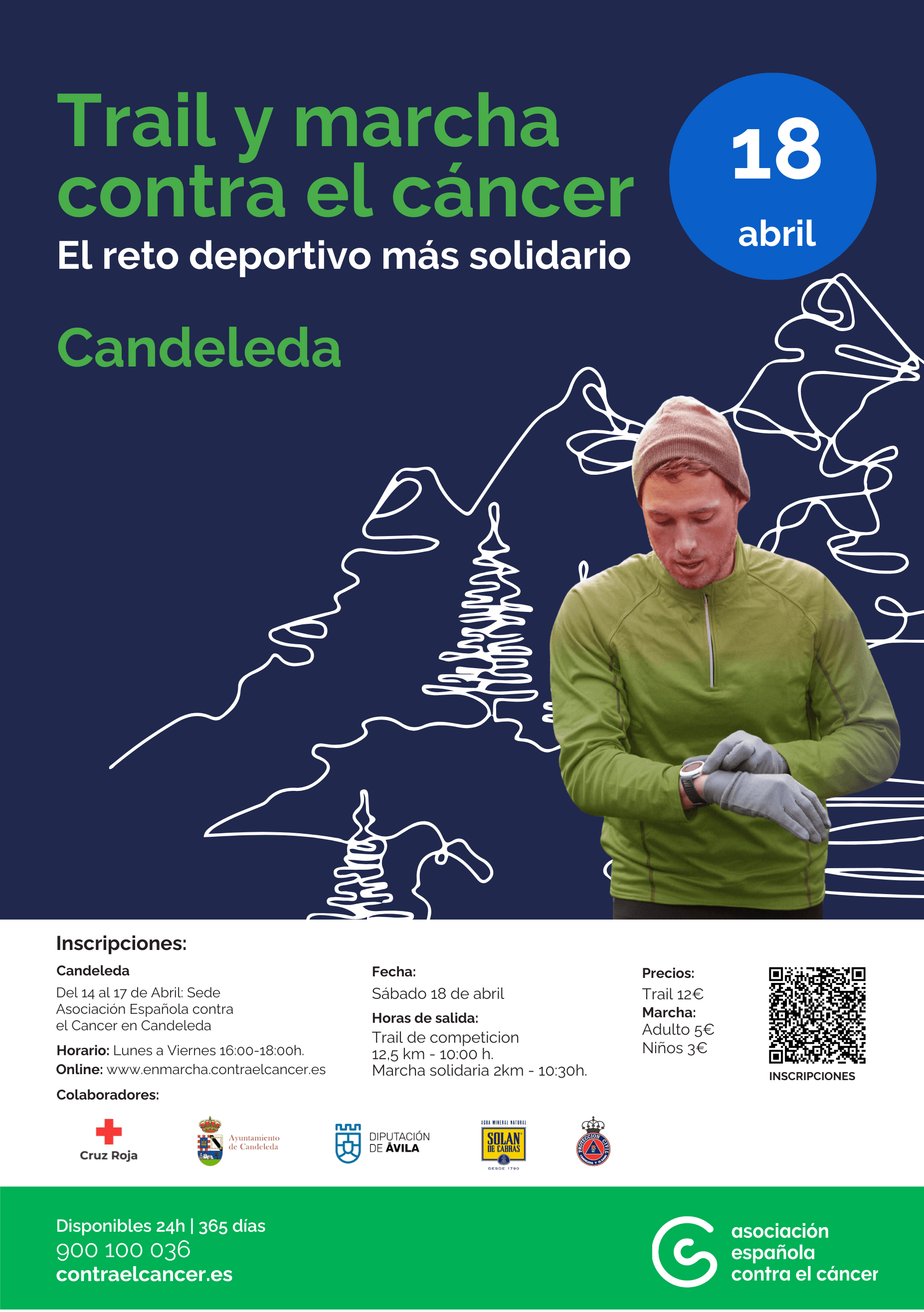 I Trail e Caminhada Solidária Contra o Cancro em Candeleda