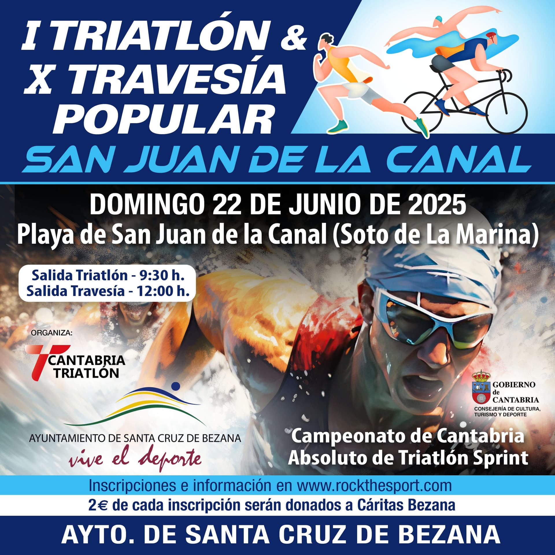 II Triatlo San Juan de la Canal / XI Travessia Popular San Juan de la Canal