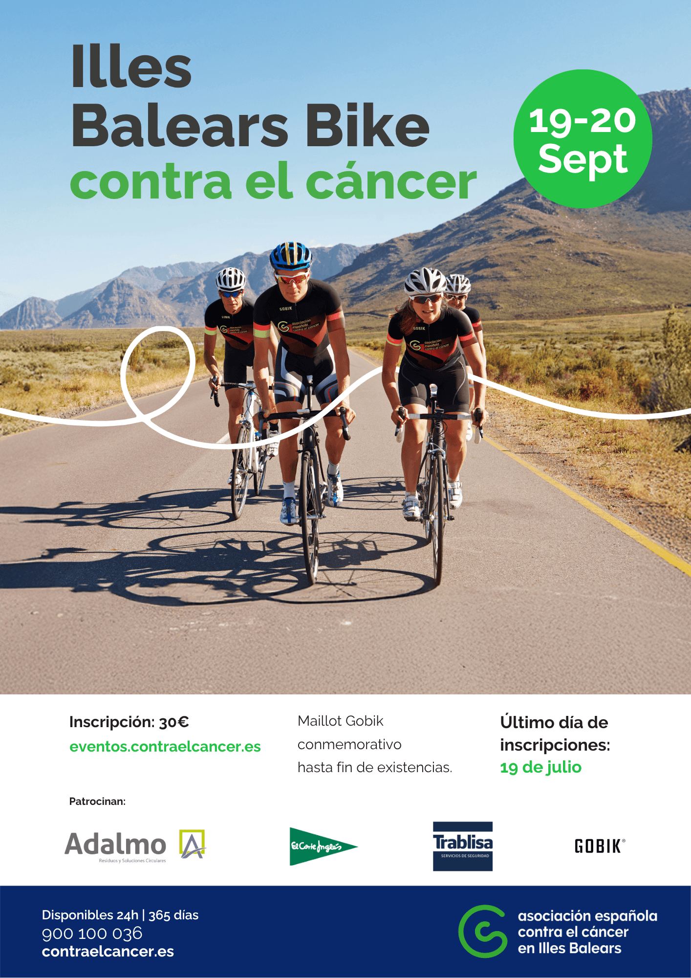 III Bike Contra o Cancro nas Ilhas Baleares