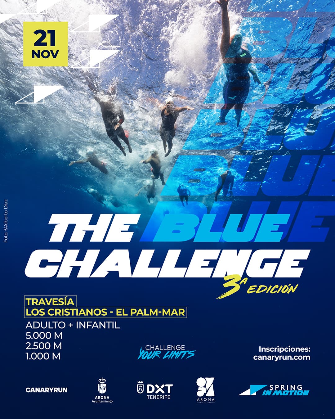 III Travesía a nado The Blue Challenge