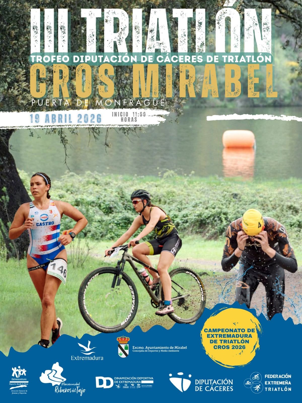 III Triatlo Cros de Mirabel 2026