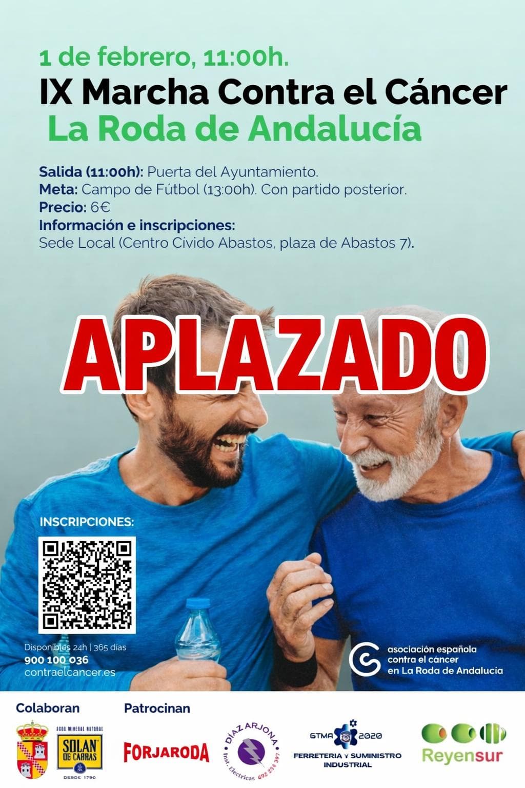 IX Marcha Contra o Cancro La Roda de Andaluzia 2026