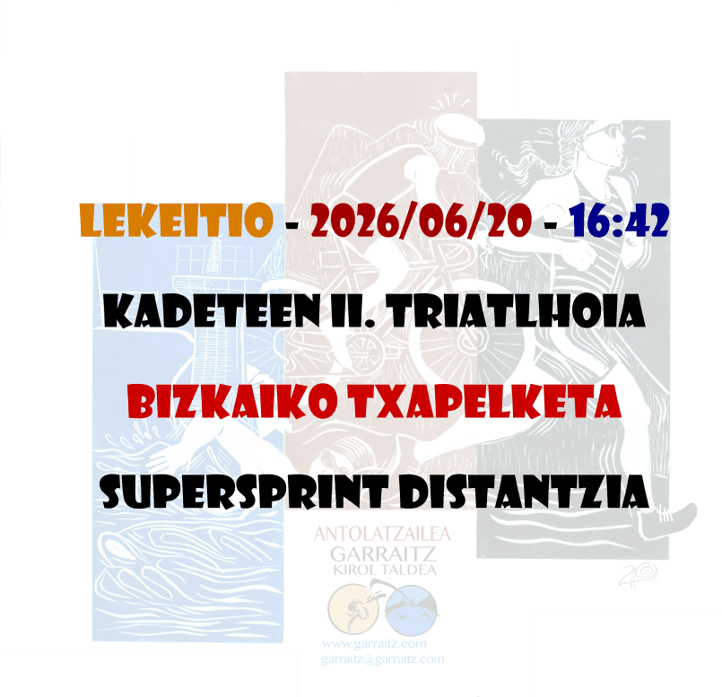 II Triatlo para Cadetes de Lekeitio