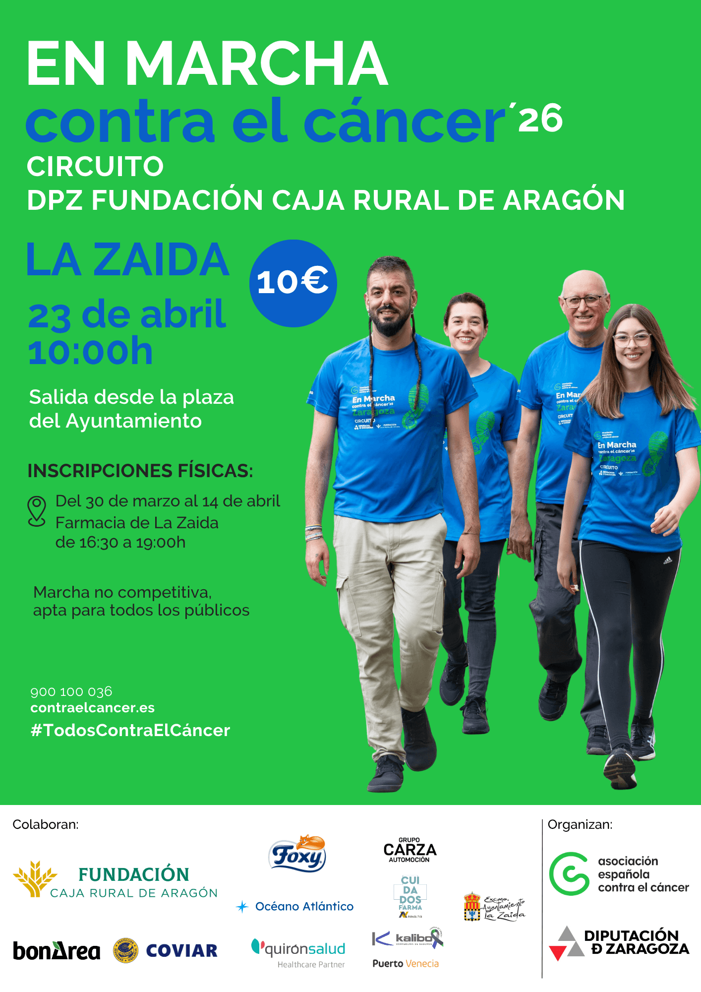 Muévete Contra o Câncer La Zaida 2026