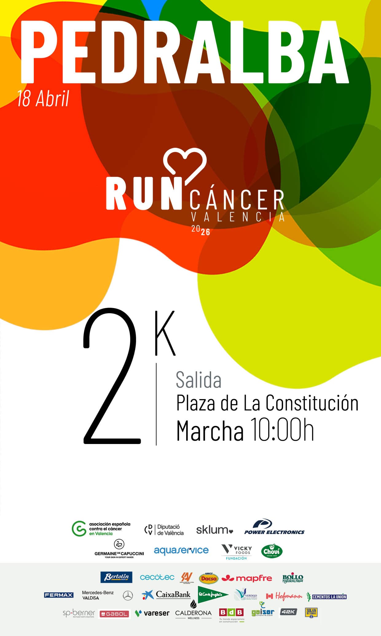 Pedralba Contra o Cancro 2026