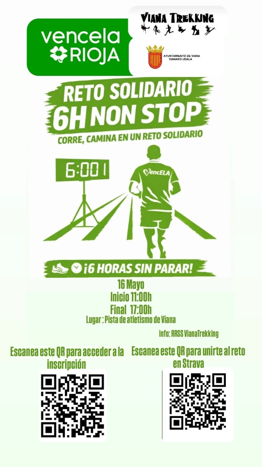 RETO SOLIDÁRIO 6 HORAS NON STOP VIANATREKKING