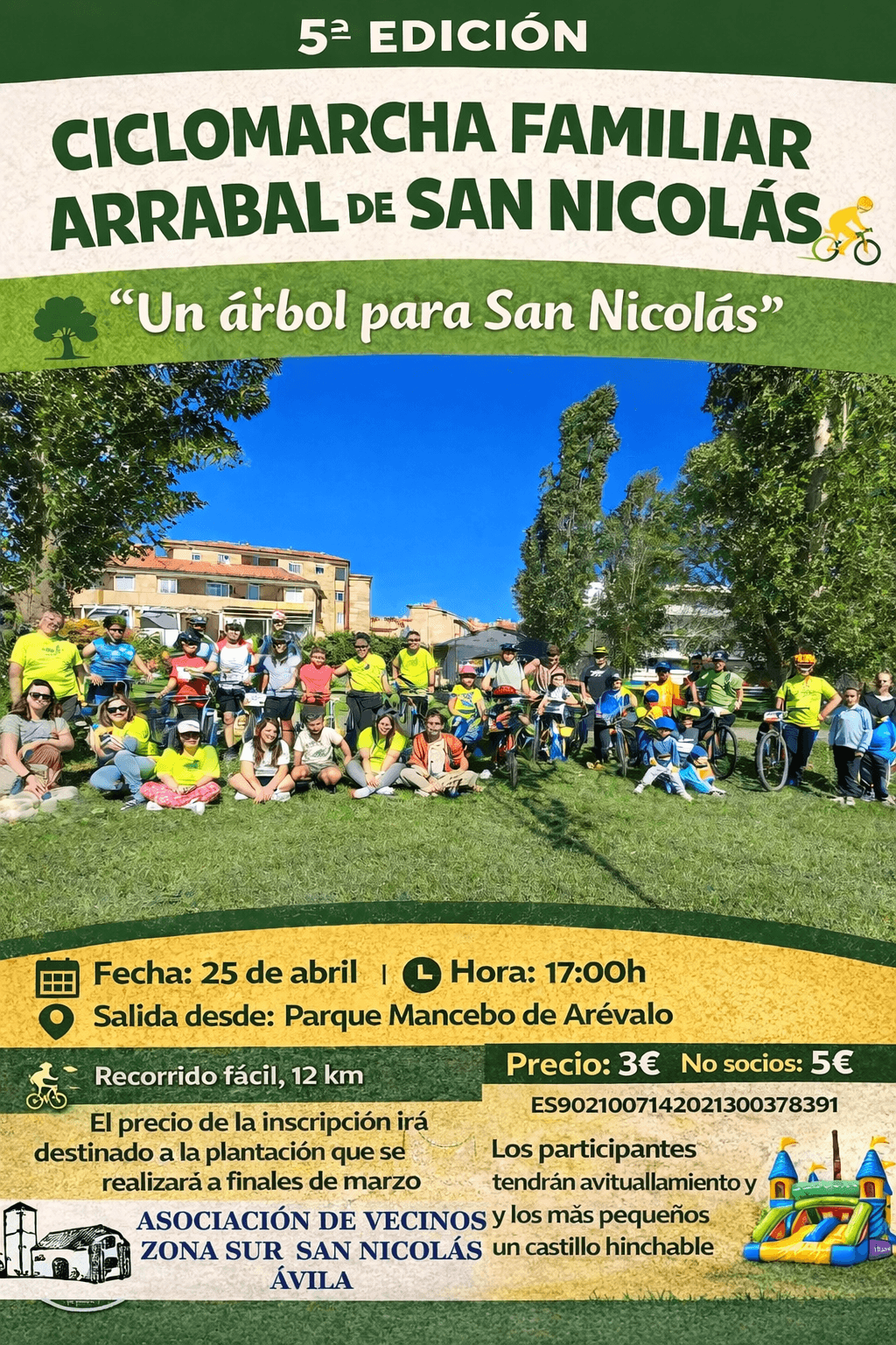 V Ciclomarcha Familiar Arrabal de San Nicolás