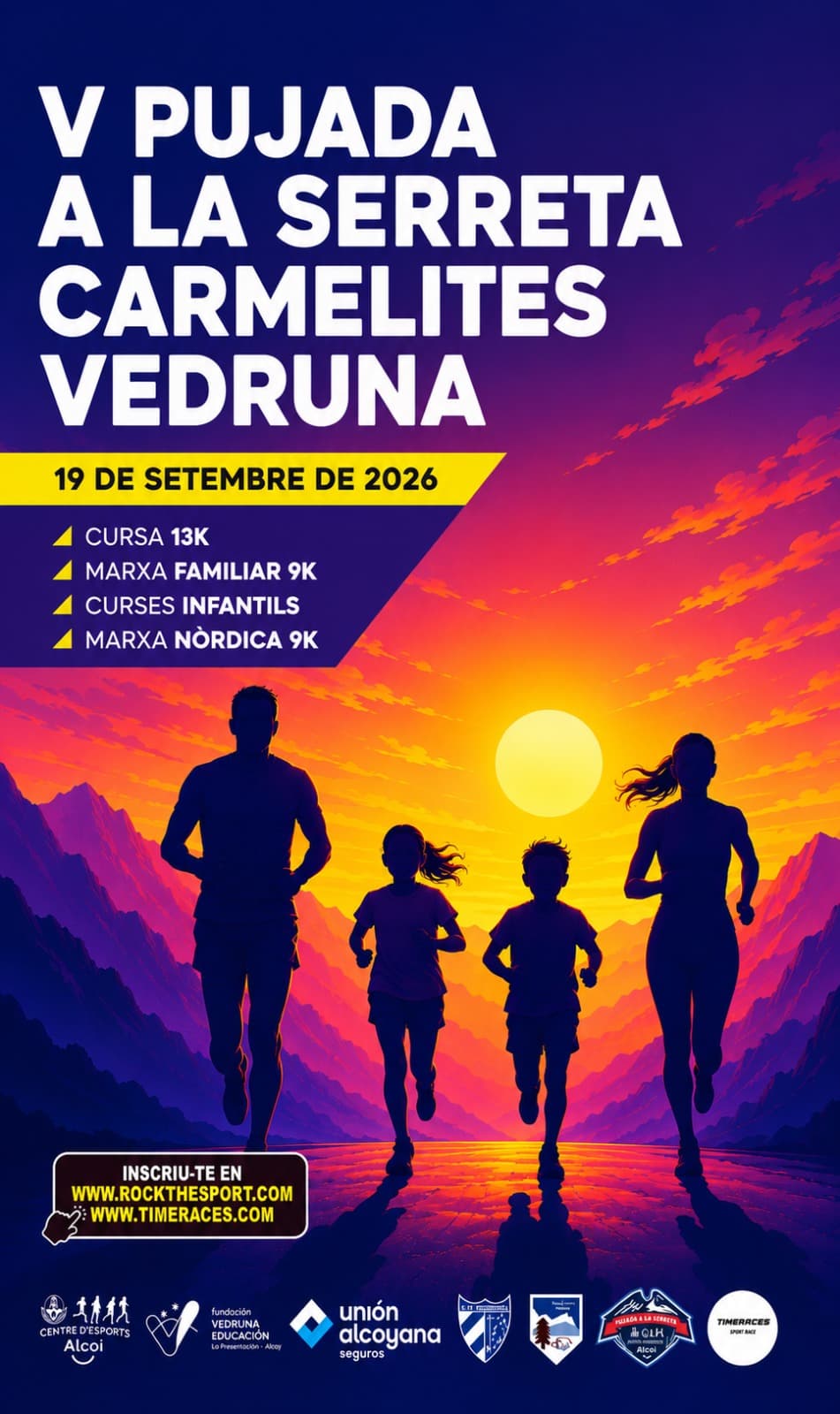 V Pujada a la Serreta - Carmelites Vedruna 2026