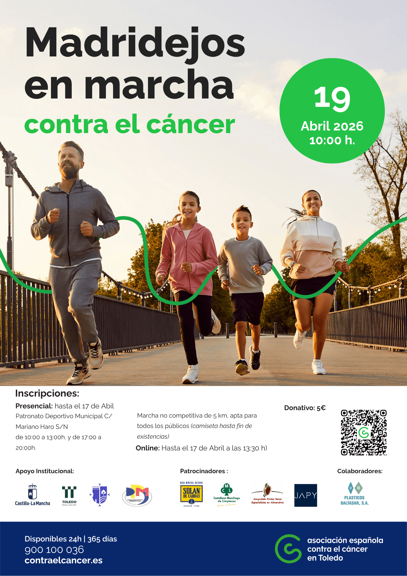 VI Marcha Contra o Cancro - Madridejos 2026