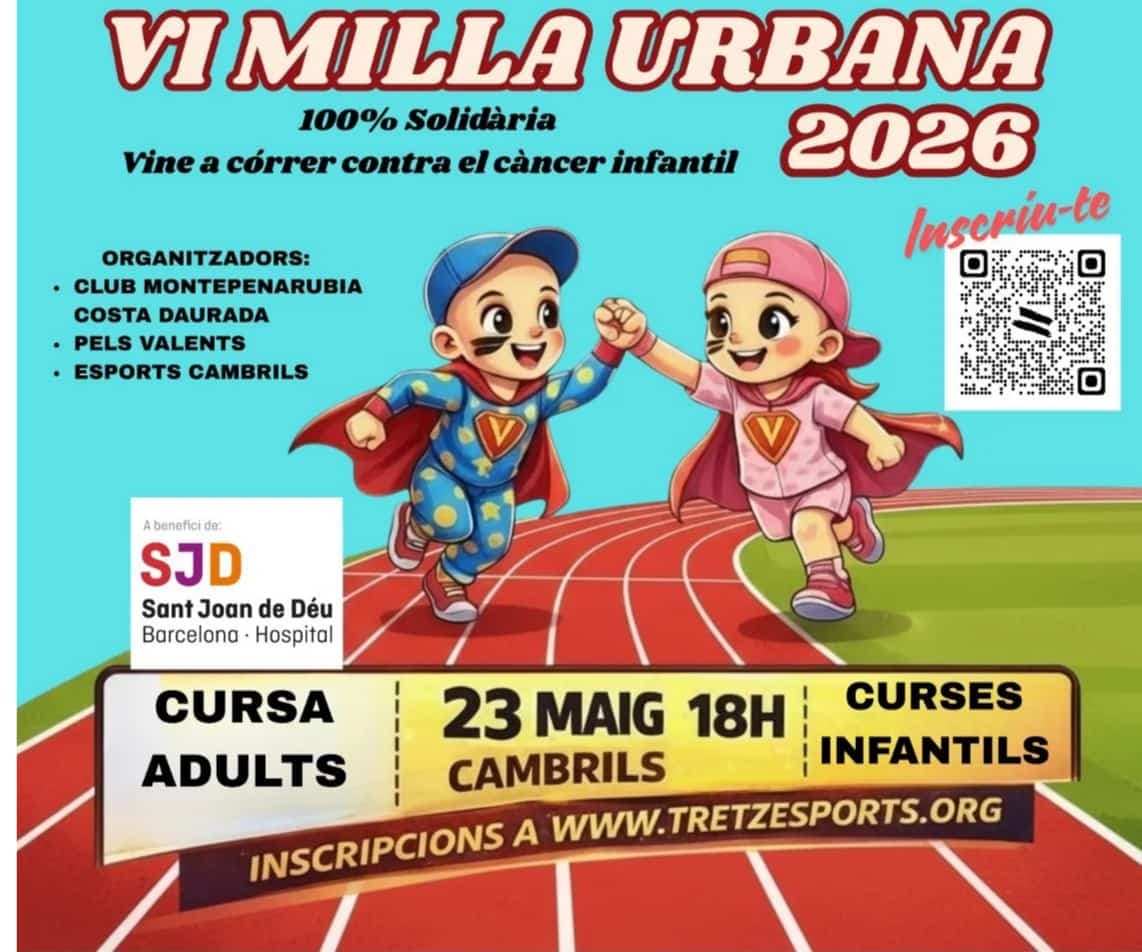 VI Milla Urbana Solidária - Cambrils 2026