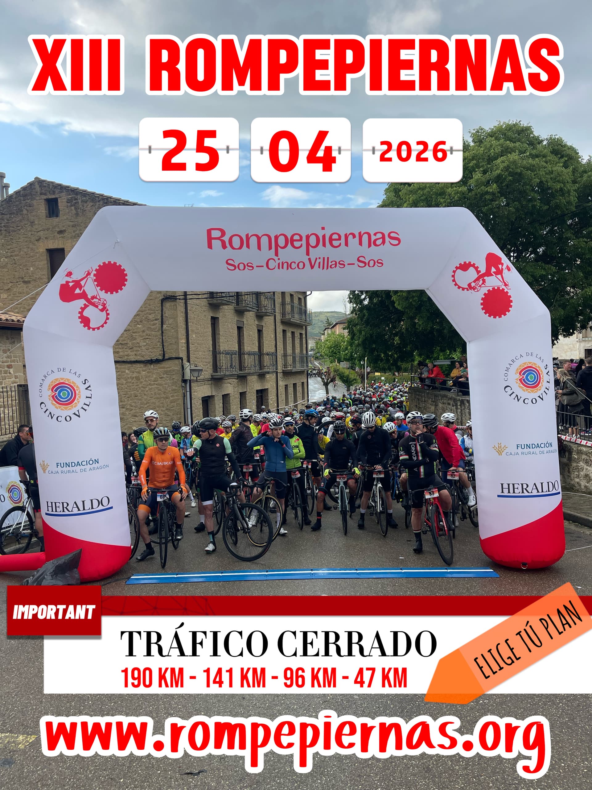 XIII Rompepiernas Cicloturista 2026