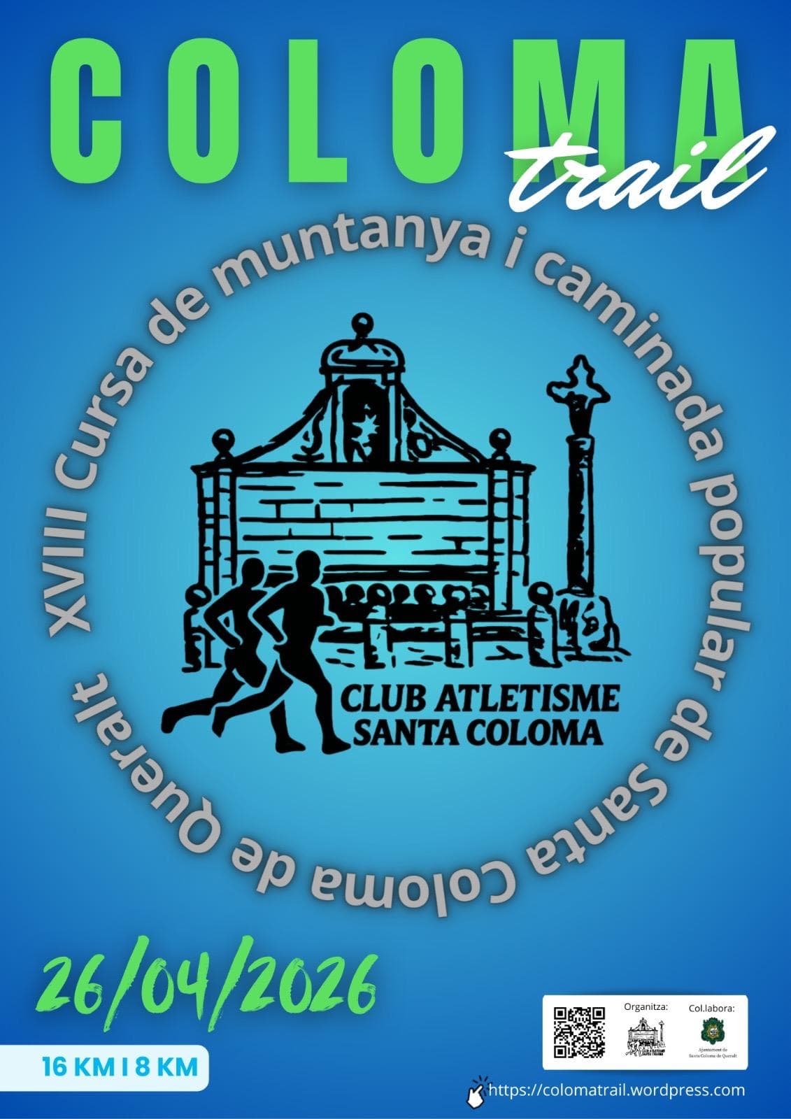 XVIII Cursa de Muntanya i Caminhada Popular de Santa Coloma de Queralt 2026
