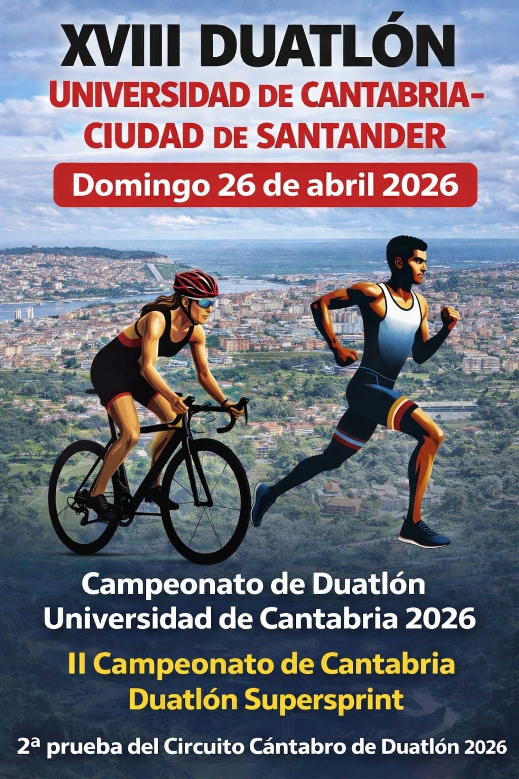 XVIII Duatlón Universidad de Cantabria Ciudad de Santander 2026