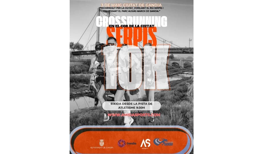 Crossrunning Serpis - Ciutat de Gandia 5K e 10K