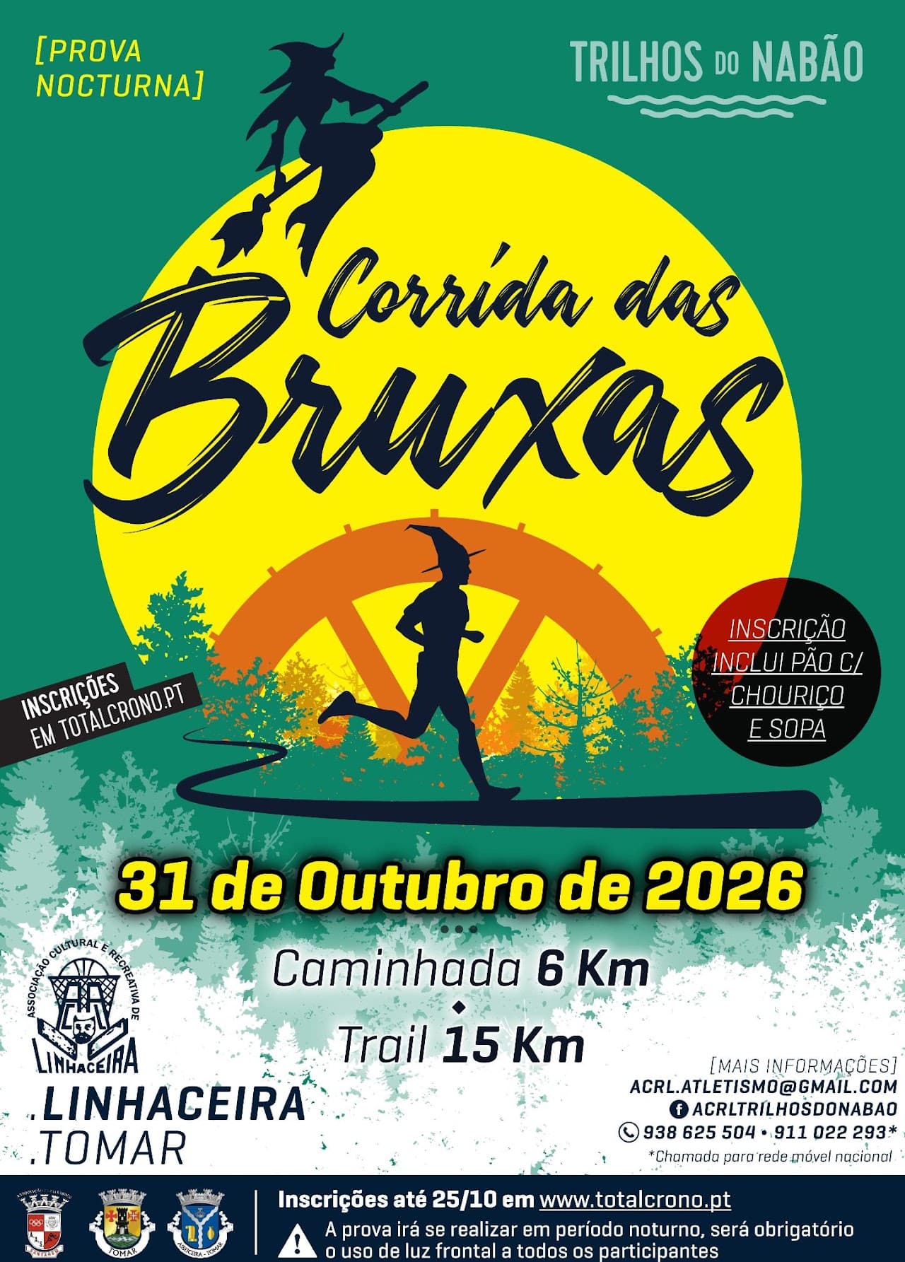 Trilhos do Nabão - Corrida das Bruxas