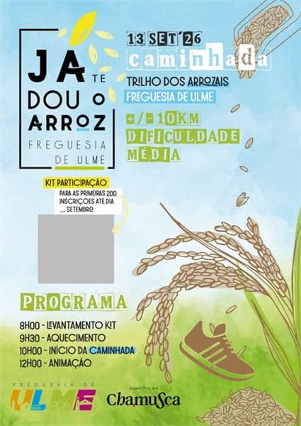 Caminhada Trilhos dos Arrozais 2026
