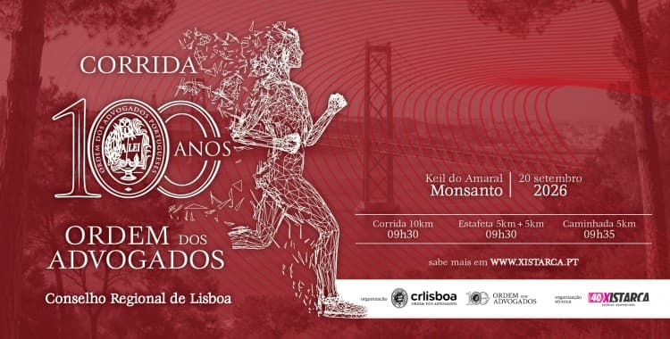 Corrida 100 anos Ordem dos Advogados 2026